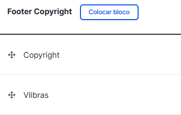 Footer Copyright