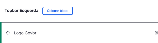 Topbar Esquerda
